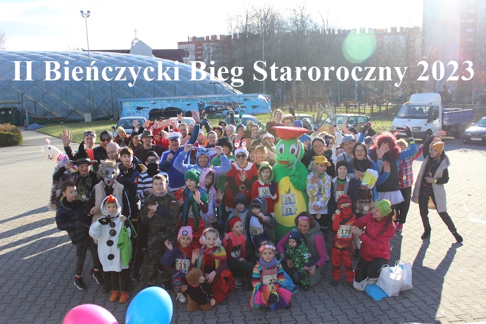 plakat Relacja z II Bieńczyckiego Biegu Starorocznego 2023