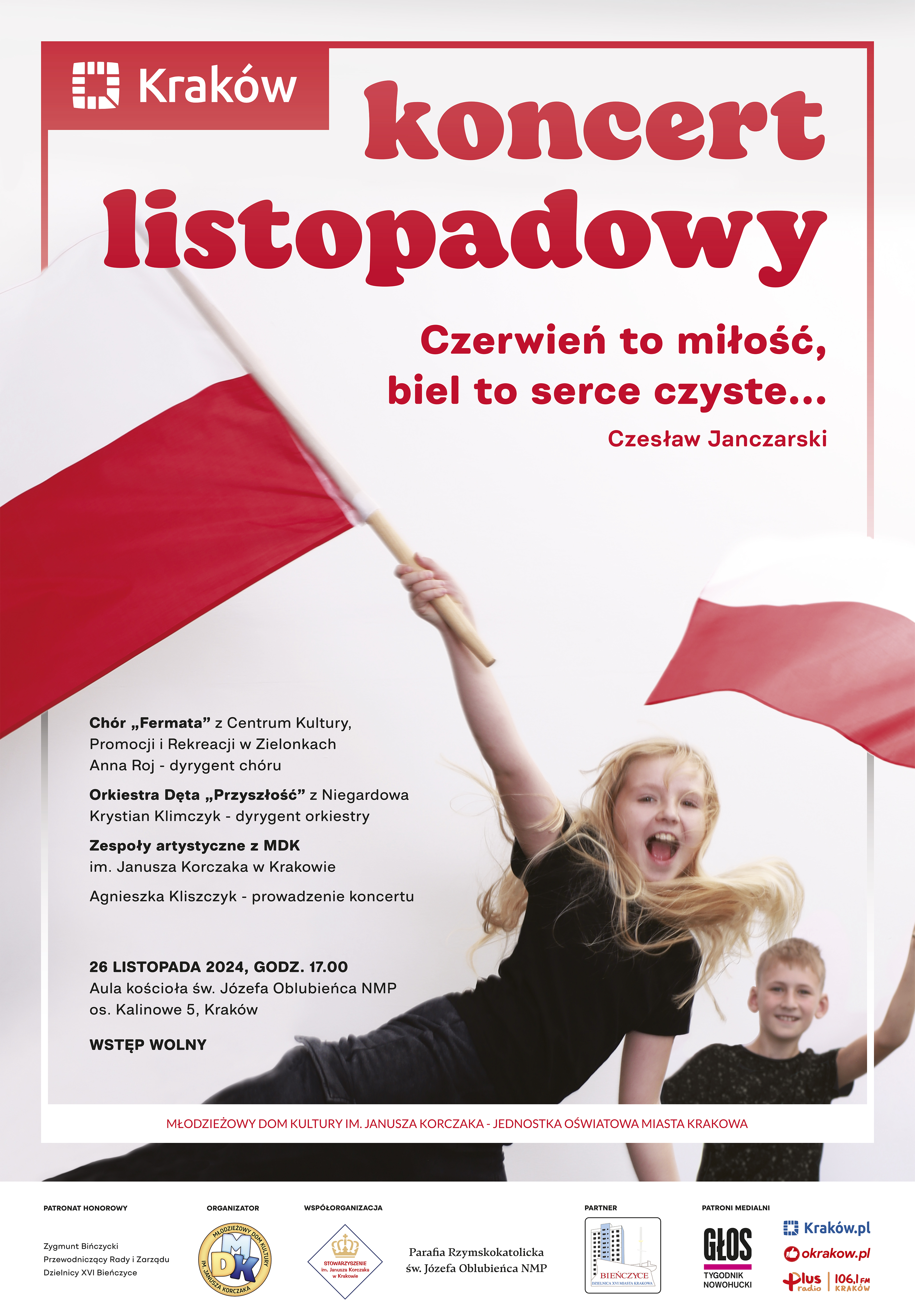 plakat Koncert Listopadowy