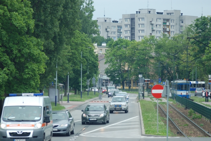 plakat akcji: Stanowisko Rady Dzielnicy XVI Bieńczyce w sprawie zmian na al. Andersa i ul. Mikołajczyka